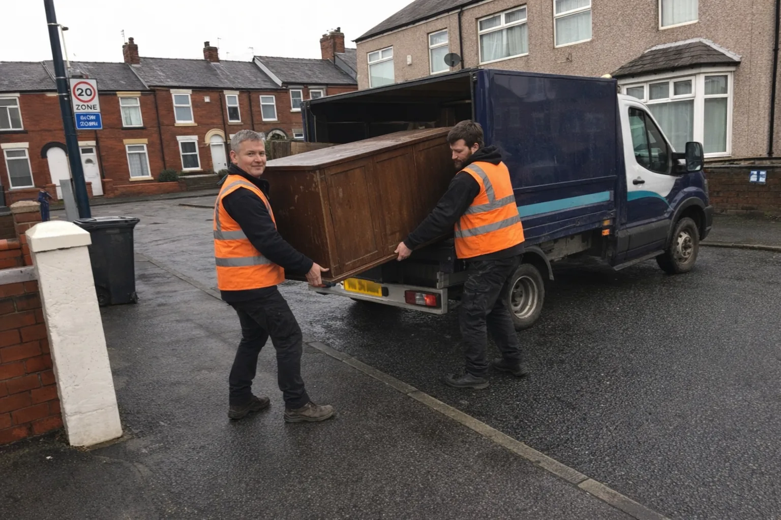 Our professional team at work